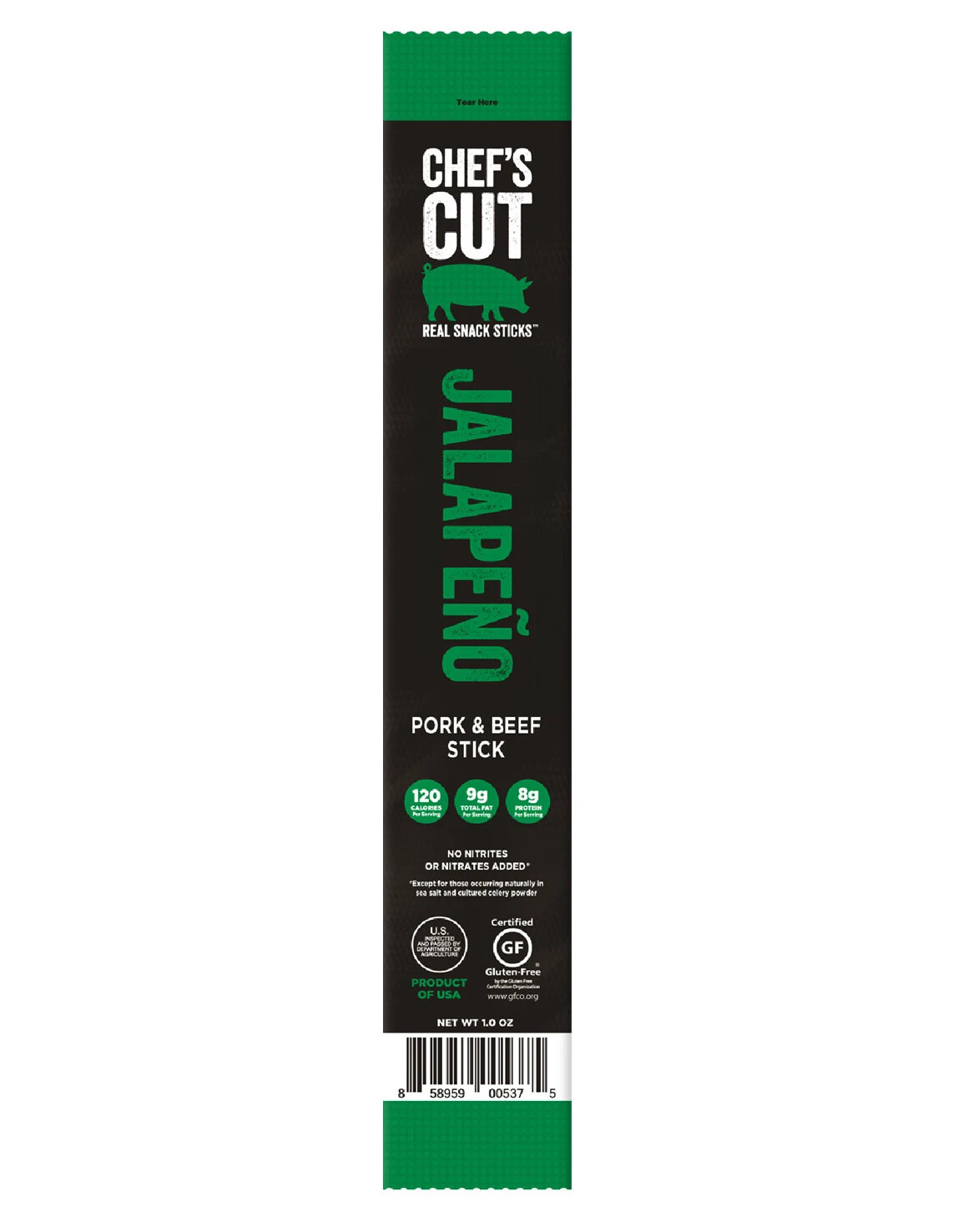 Chef's Cut Jalapeno Cheddar Pork Stick 1oz