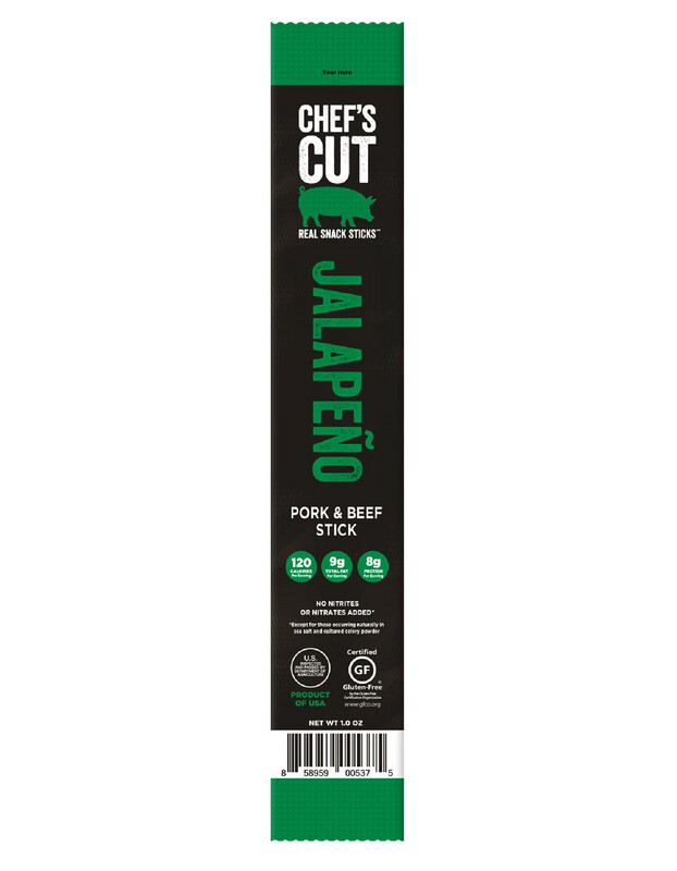 Chef&#39;s Cut Jalapeno Cheddar Pork Stick 1oz