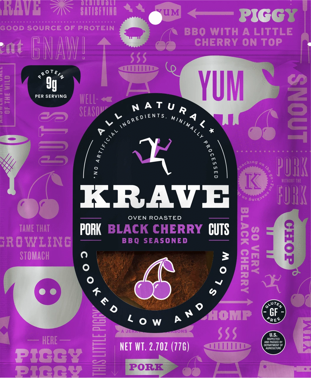 Krave Black Cherry BBQ Pork 2.7oz