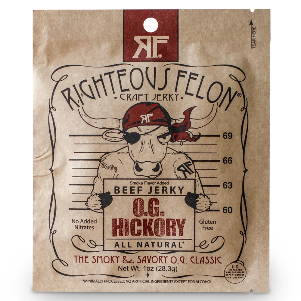 Righteous Felon O.G. Hickory Beef 1oz