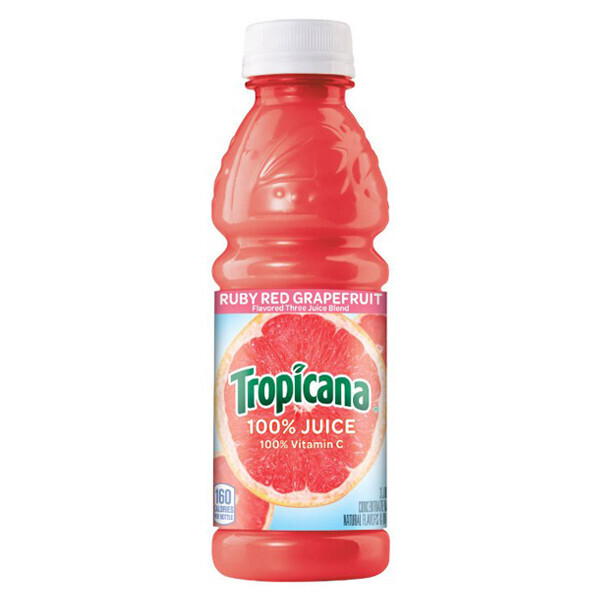 Tropicana Ruby Red Grapefruit Cocktail 10oz Plastic