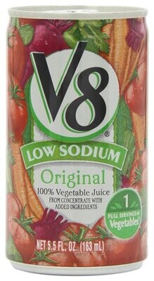 V8 Juice Low Sodium 5.5oz Cans