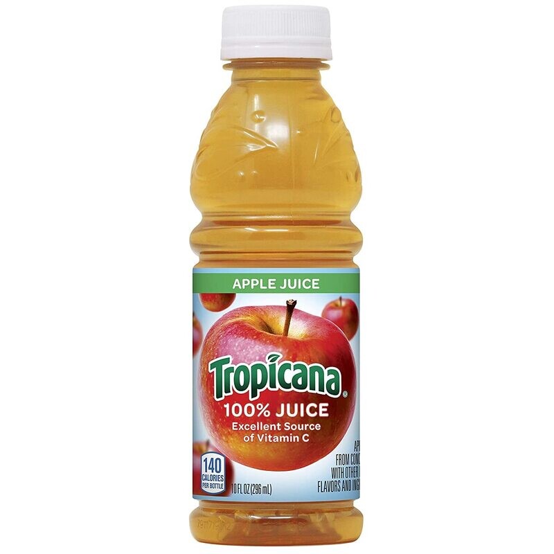Tropicana Apple 10oz Plastic