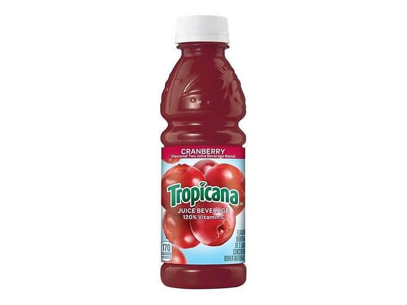 Tropicana Cranberry 10oz Plastic