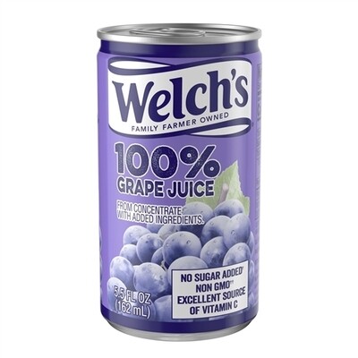 Welch's Grape Juice 5.5oz Cans