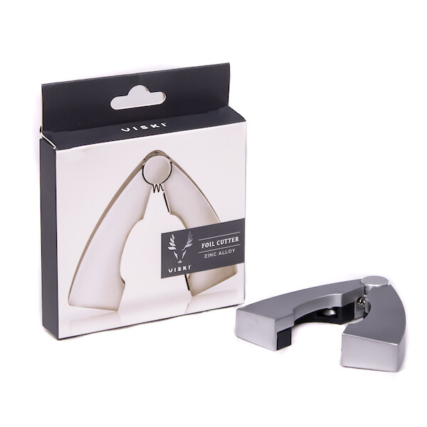 Viski Silver Foil Cutter