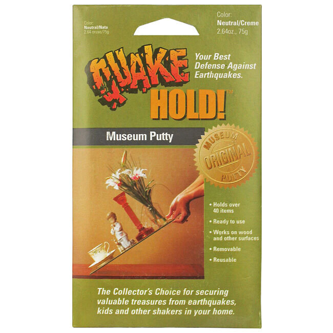 QuakeHold Neutral Museum Putty