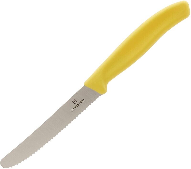 Victorinox Utility Knife 4.5&quot; Yellow Handle