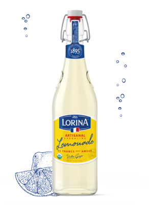Lorina Sparkling Lemonade 11.1oz Glass