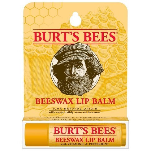 Burt's Bee's Beeswax Lip Balm Stick .15oz