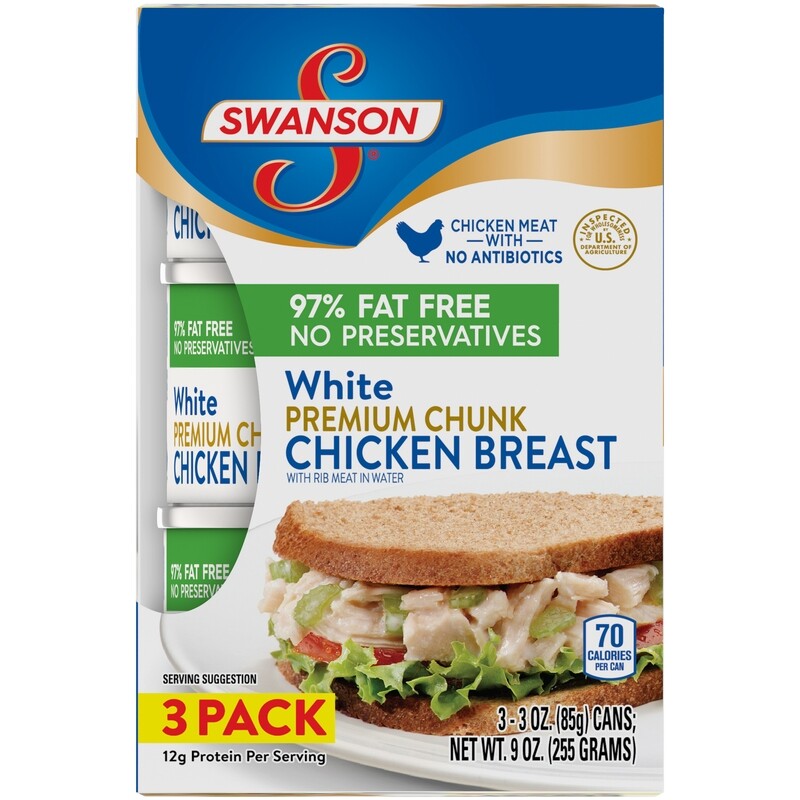 Swanson Premium Chicken Breast 3pk