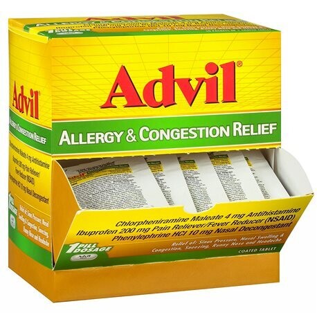 Advil Allergy 2pk Single Dose
