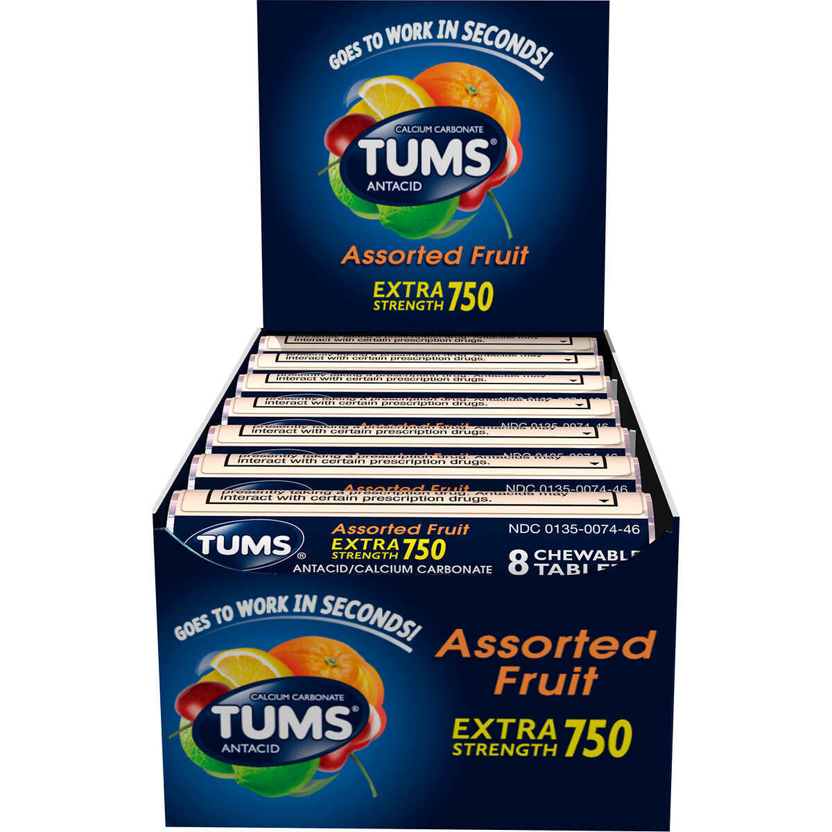 Tums Assorted 12ct Rolls