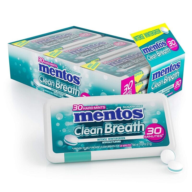 Mentos Clean Breath Wintergreen .74oz