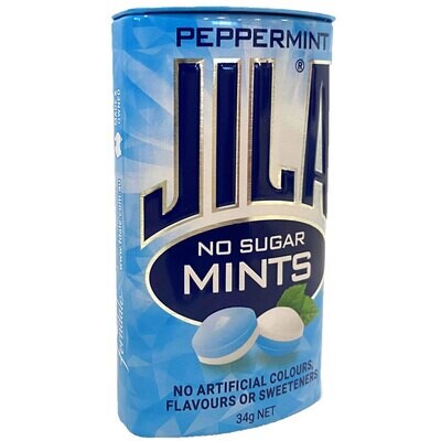 Jila Sugar-free Peppermint Tins 34g