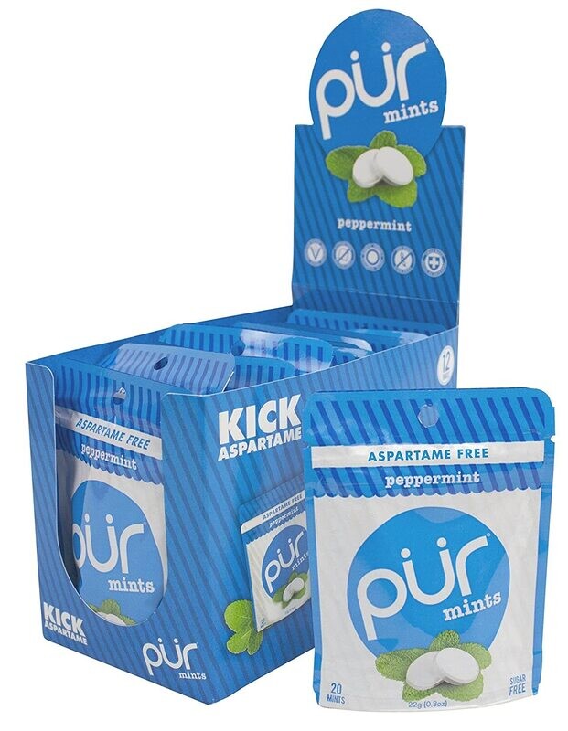PUR Peppermint Mints .8oz