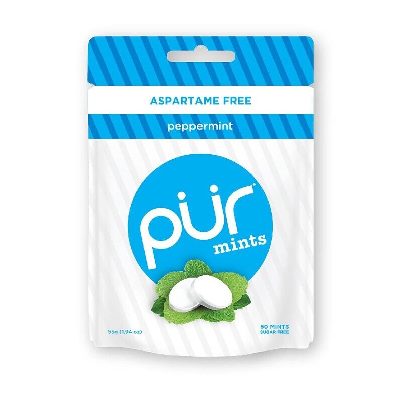 PUR Peppermint Mints .8oz