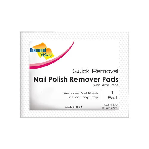 Diamond Wipes Nail Polish Remover Pads