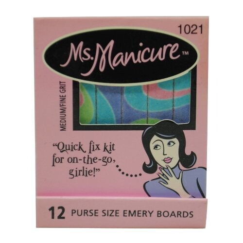 Ms. Manicure Large Matchbook Emery Boards