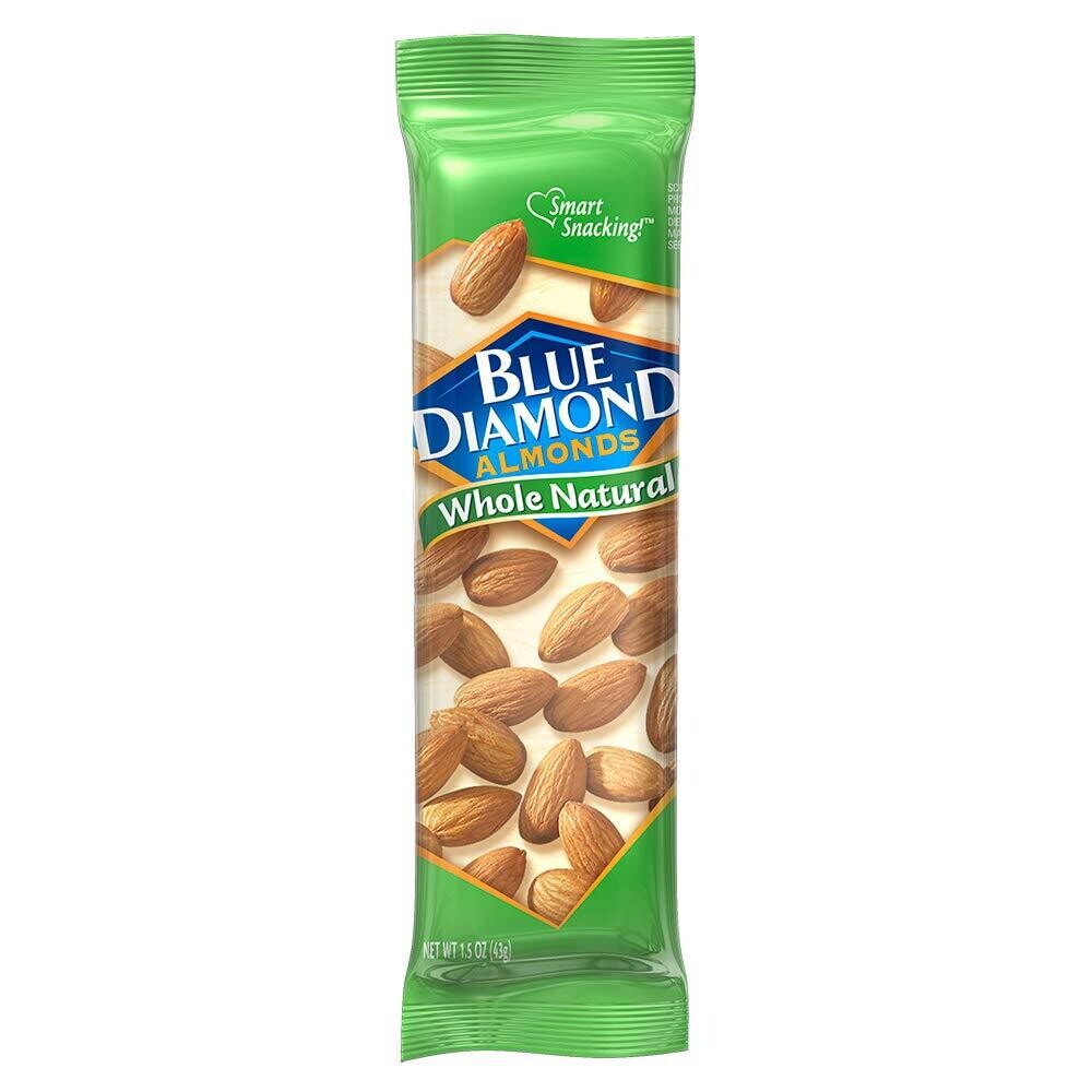Blue Diamond Whole Natural Almonds 1.5oz Bags