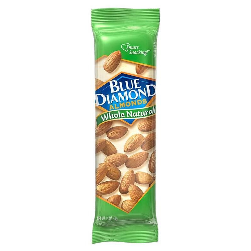 Blue Diamond Whole Natural Almonds 1.5oz Bags
