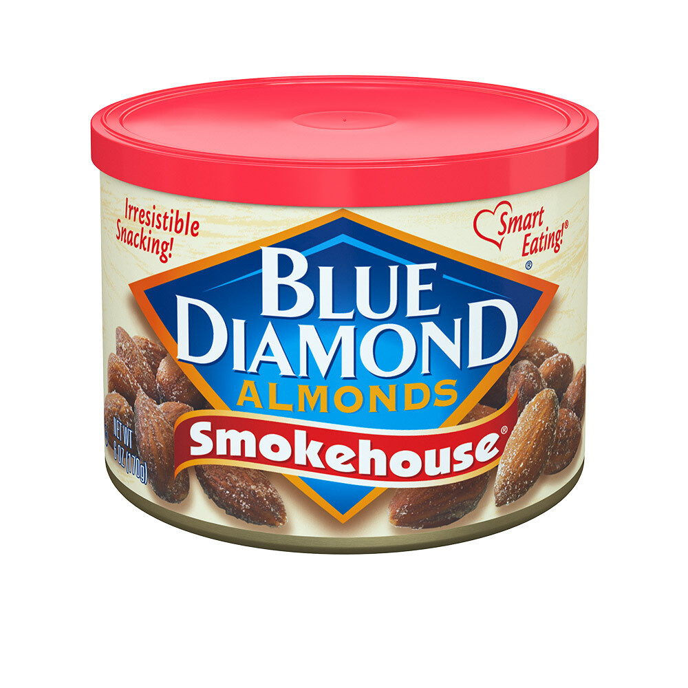 Blue Diamond Smokehouse Almonds 6oz Can