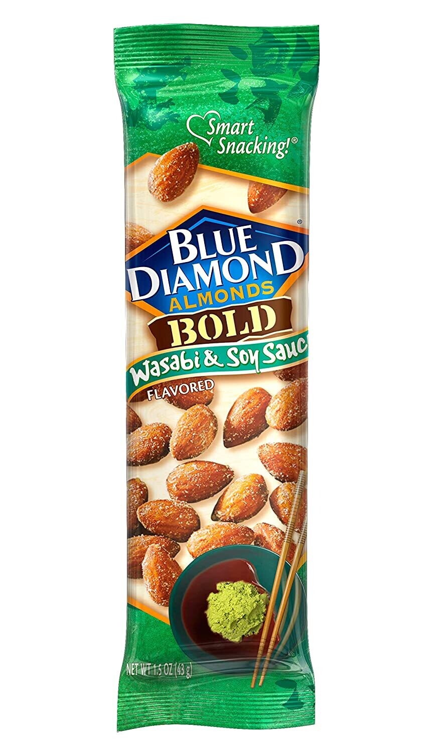 Blue Diamond Wasabi Soy Almonds 1.5oz