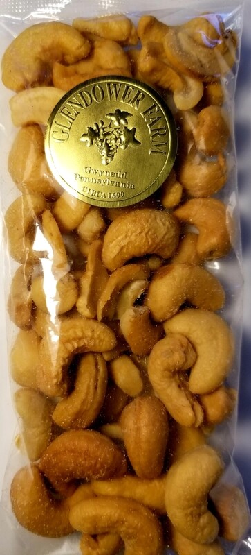 Glendower Farm Roasted &amp; Salted Medium Cashews 2oz Bags