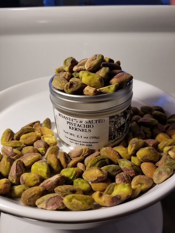 Glendower Farm Shelled Pistachio Kernels 2.1oz Tin