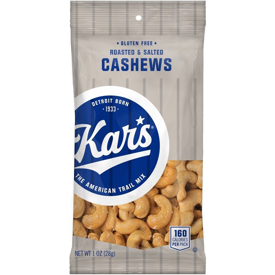 Kar's Salted Cashews 1oz Bags