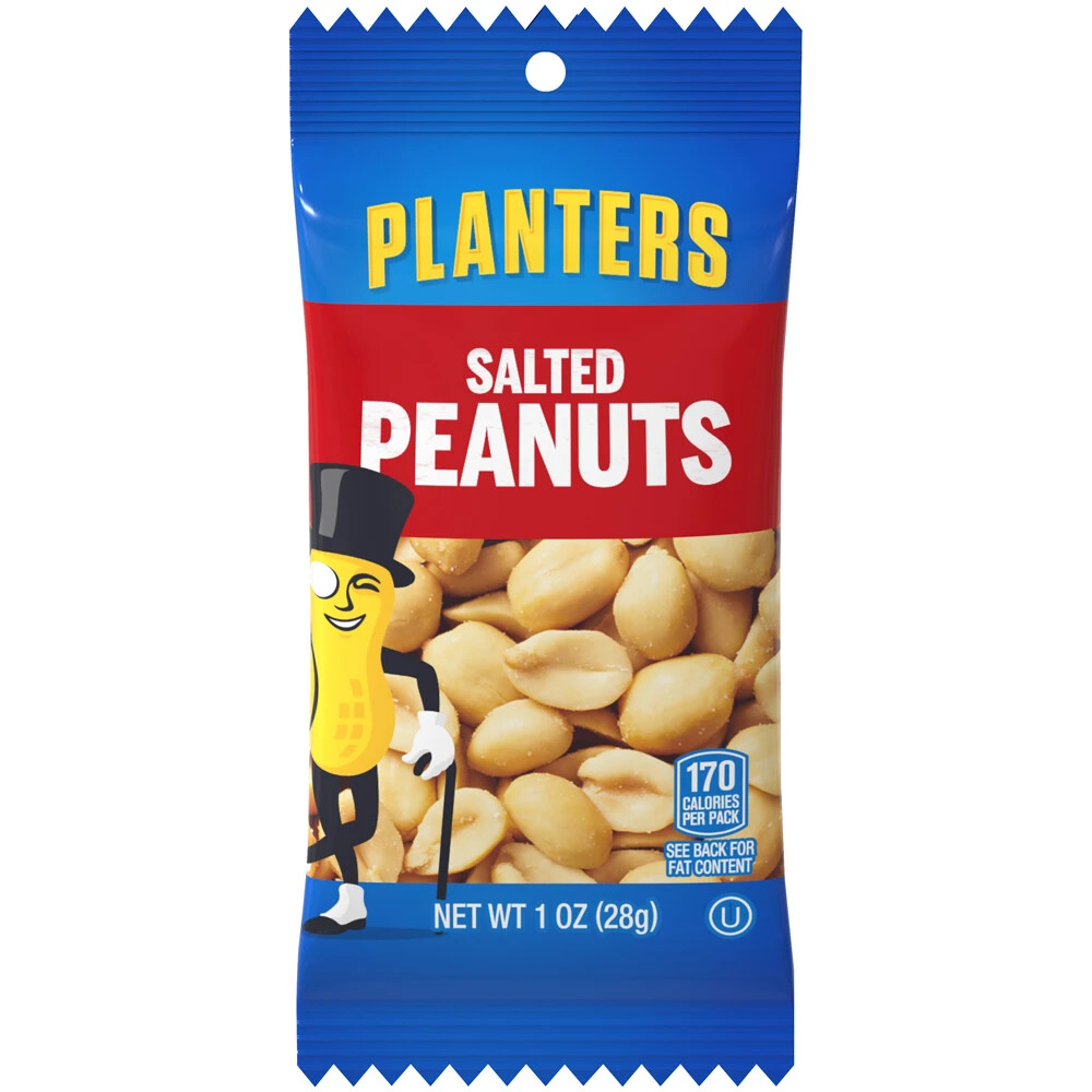 Planters Salted Peanuts 1oz
