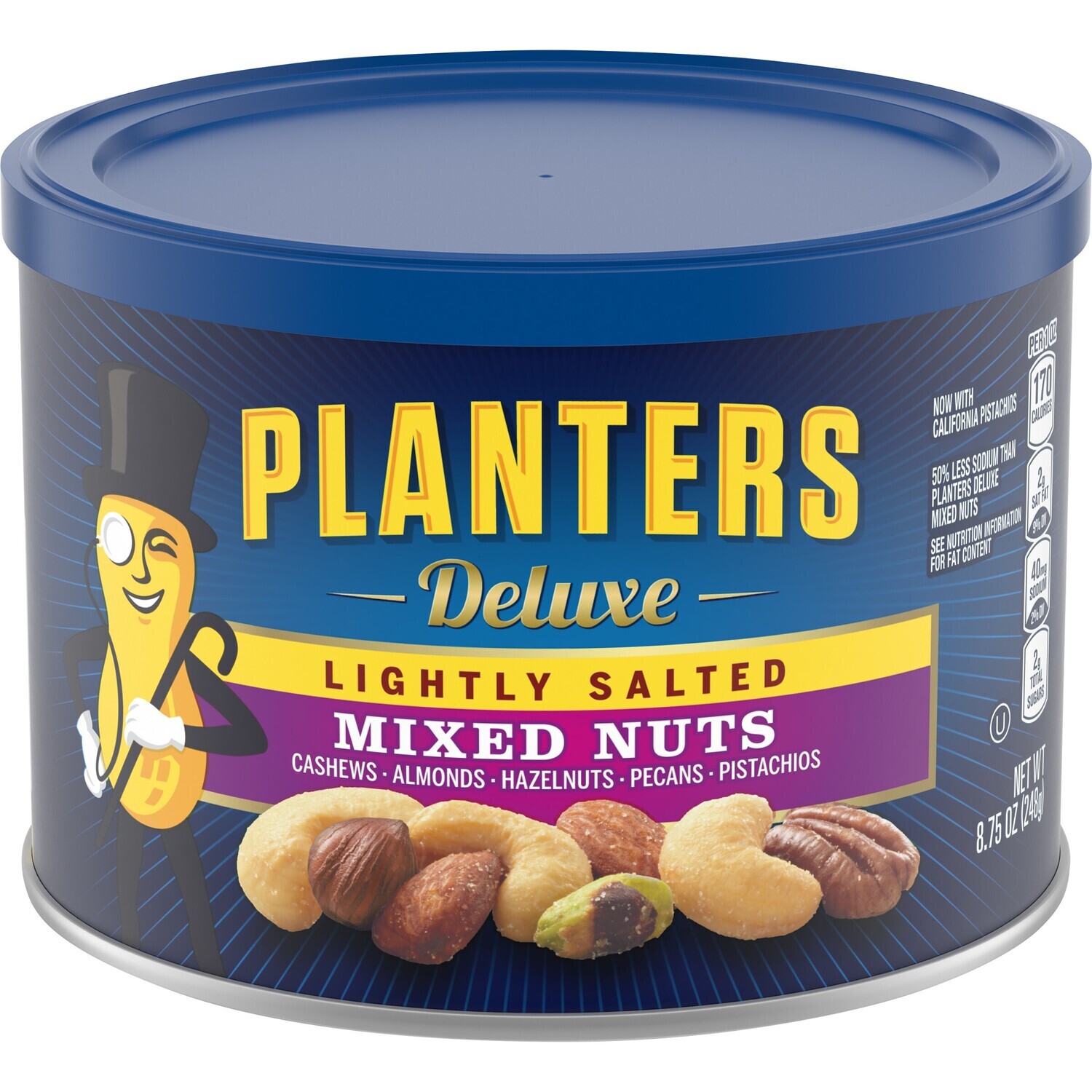 Planters Deluxe Lightly Salted Mixed Nuts 8.75oz