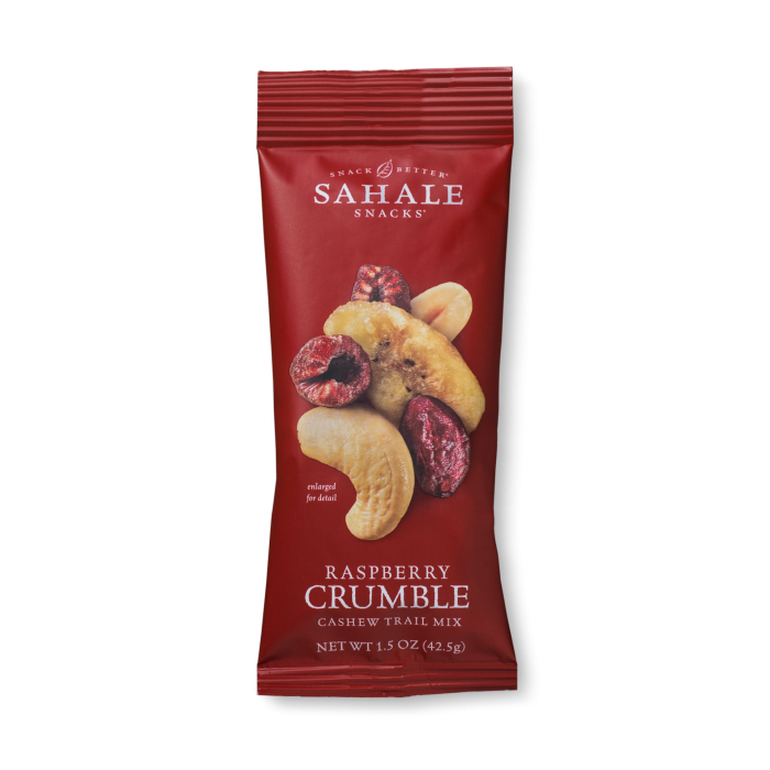 Sahale Snacks Raspberry Crumble Cashews 1.5oz