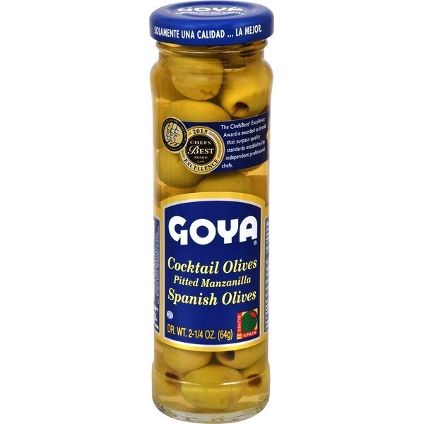 Goya Pitted Cocktail Olives 2.25oz