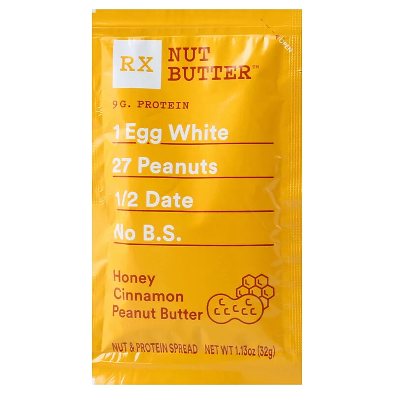 RX Cinnamon Honey Peanut Butter 32g Packets