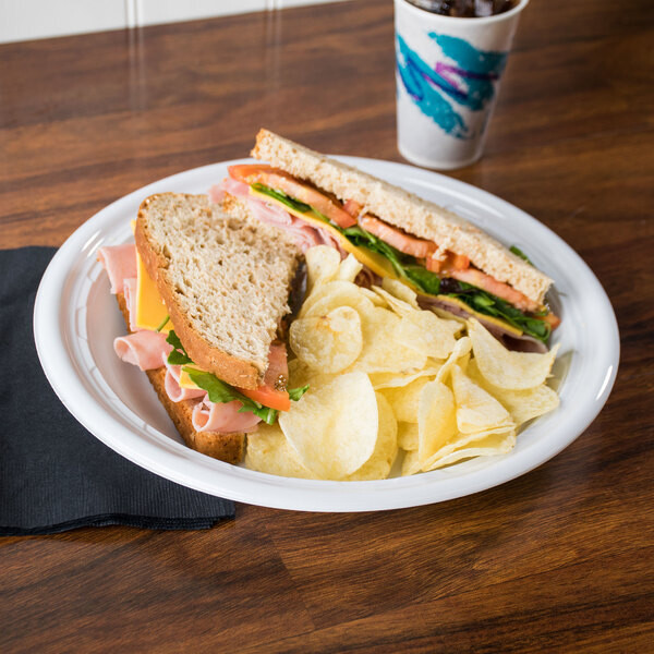 Dart-Solo Plates 10.25" White