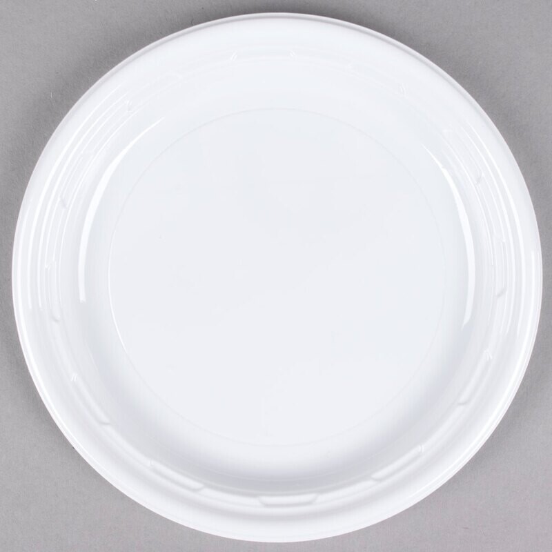 Dart-Solo Plates 6" White