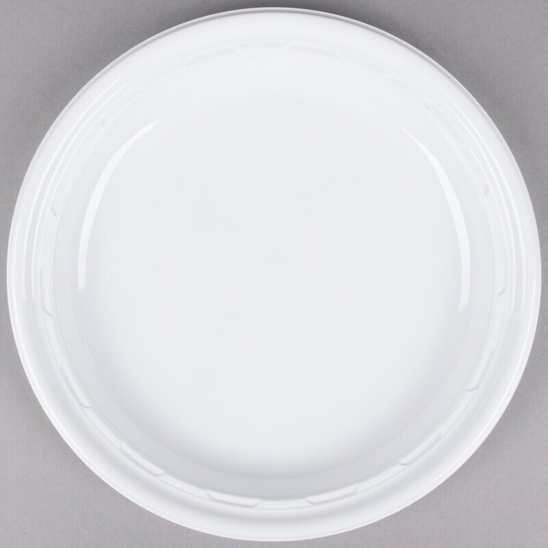 Dart-Solo Plates 9" White