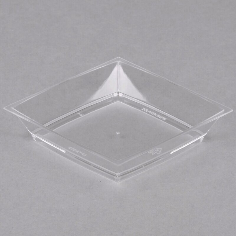 Comet Petites Square Clear 2.5"