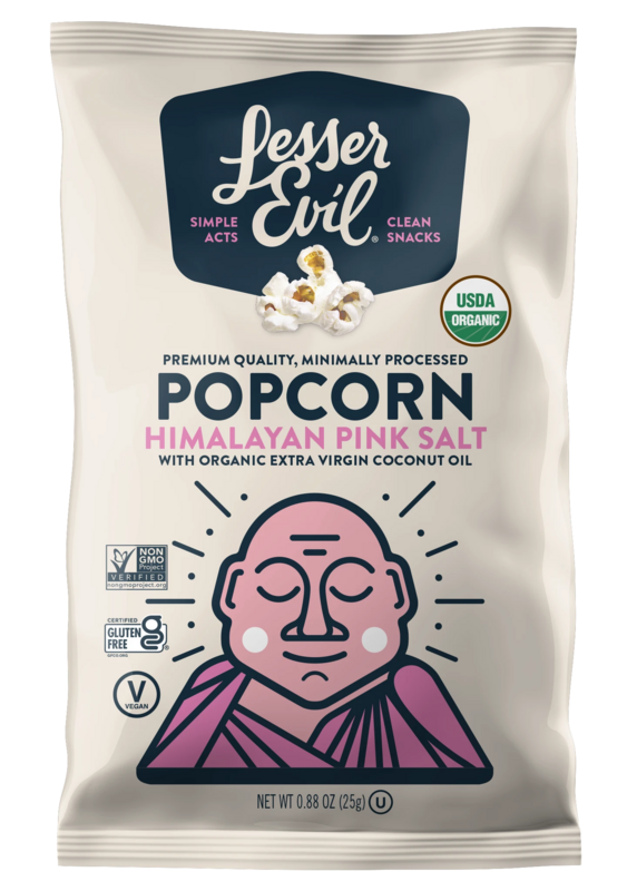 Lesser Evil Organic Himalayan Pink Salt .88oz