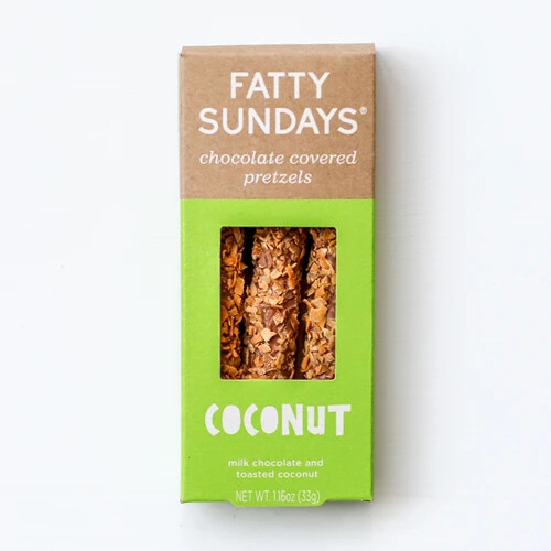 Fatty Sundays Coconut Pretzel