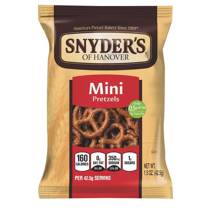 Snyder&#39;s Mini Fat Free Pretzels SINGLE 1.5oz