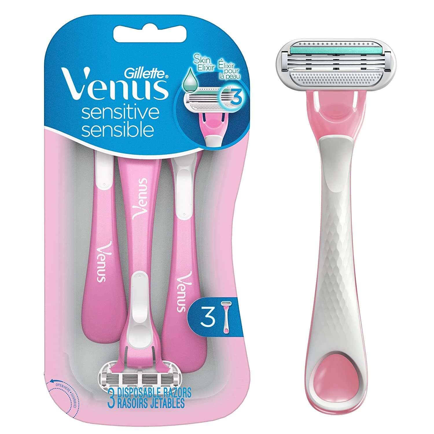 Gillette Venus Disposable Razors 3 Pack