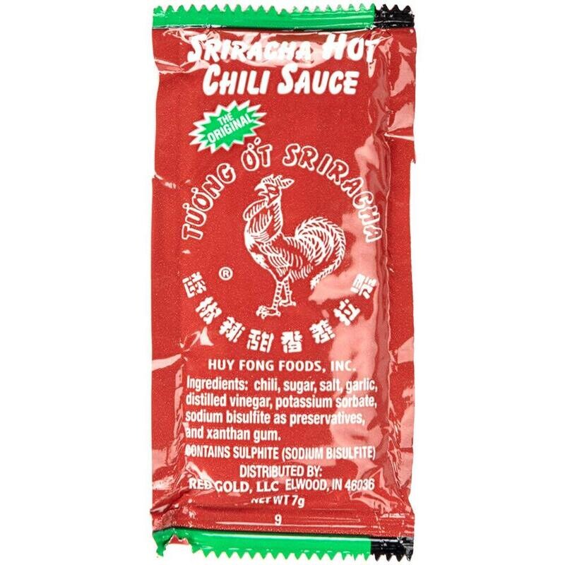 Huy Fong Sriracha 7g Packets