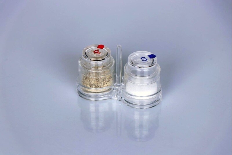 Anchor Plastic Disposable Petite Salt &amp; Pepper Shaker Set