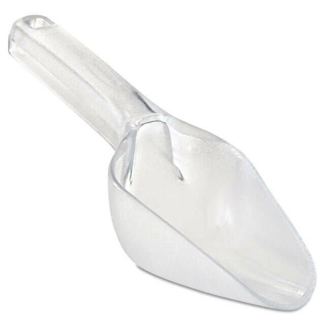 Rubbermaid Clear Plastic Utility Scoop 6oz