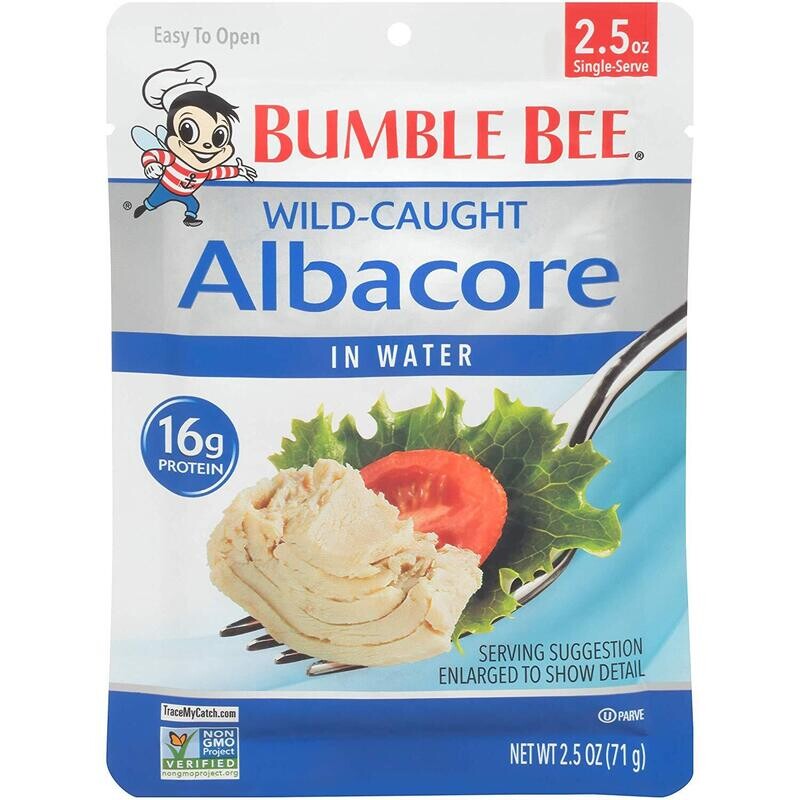 Bumble Bee Albacore White Tuna Pouch 2.5oz