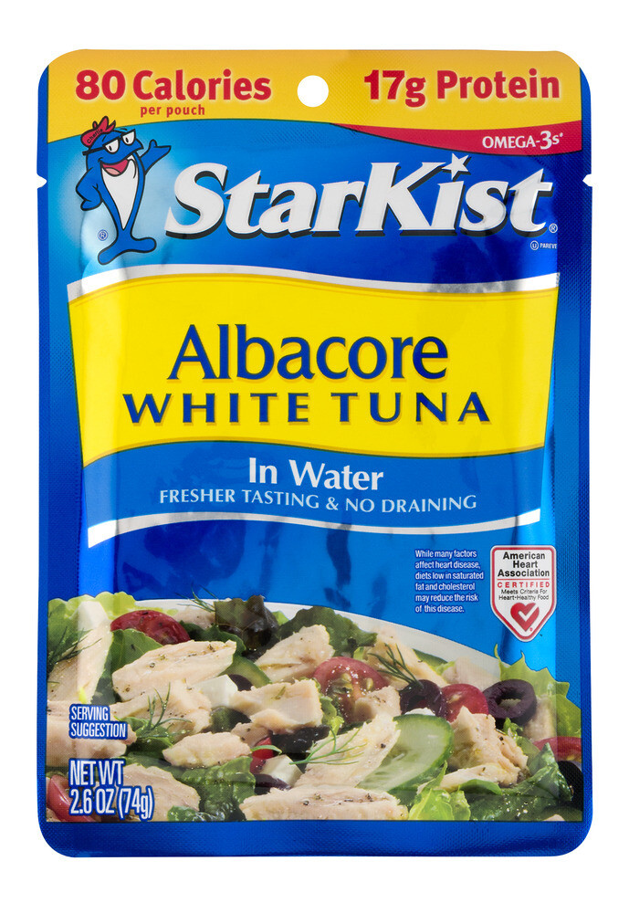 Starkist Chunk Albacore White Tuna Pouch 2.6oz