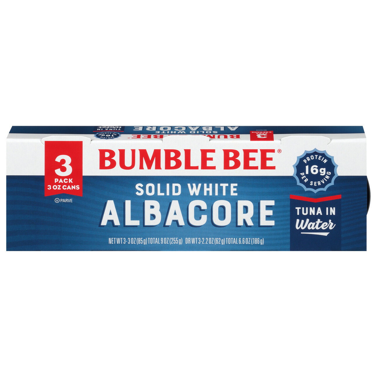Bumble Bee Solid White Tuna in Water 3.5oz 3pk