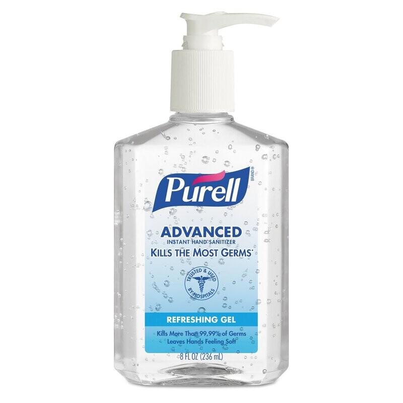 Purell Hand Sanitizer 8oz Pump